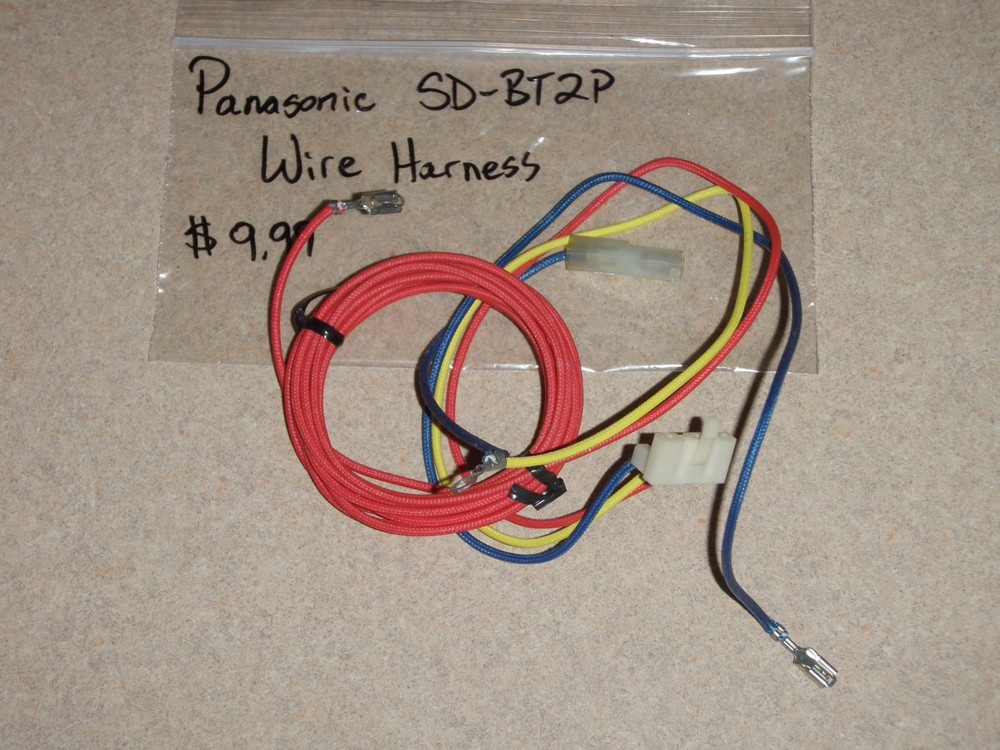 Panasonic Bread Machine Wire Harness SD-BT2P Part OEM