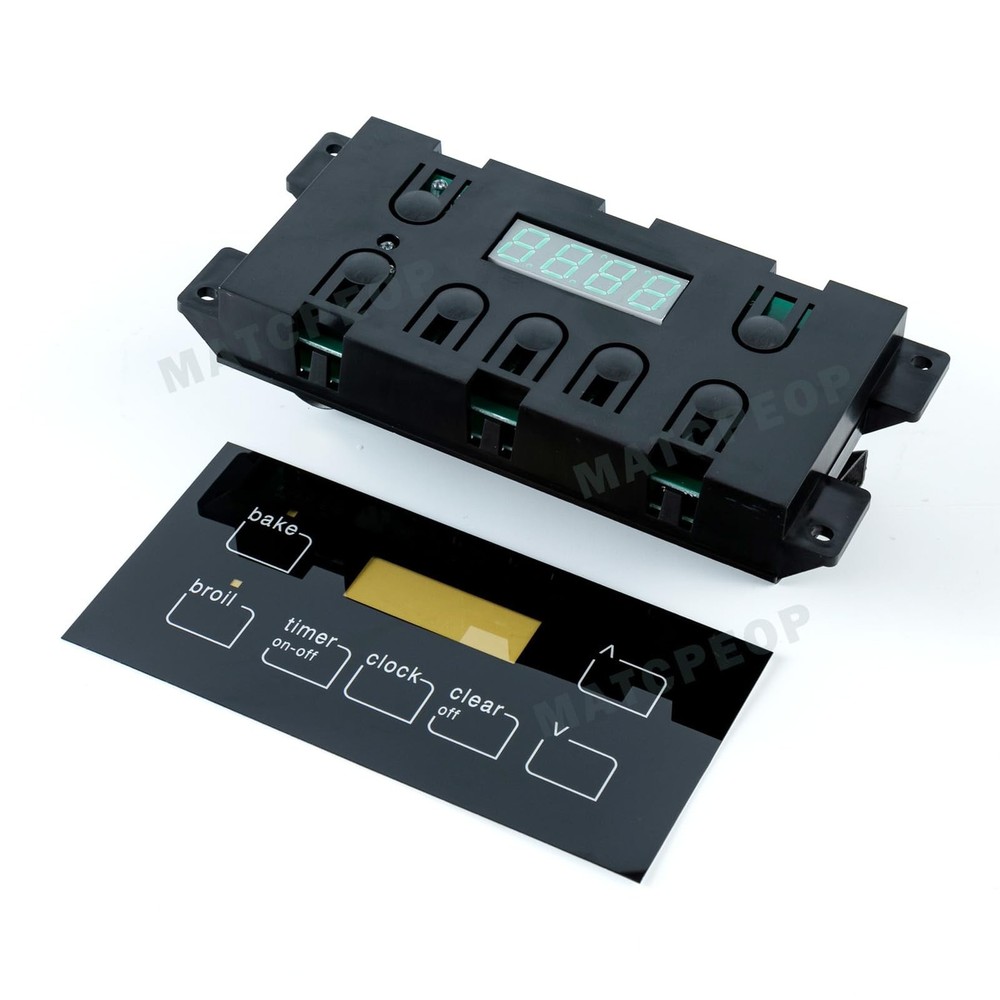 316455500 Oven Range Stove Clock Control Board 7 Button Control Board Clock R...