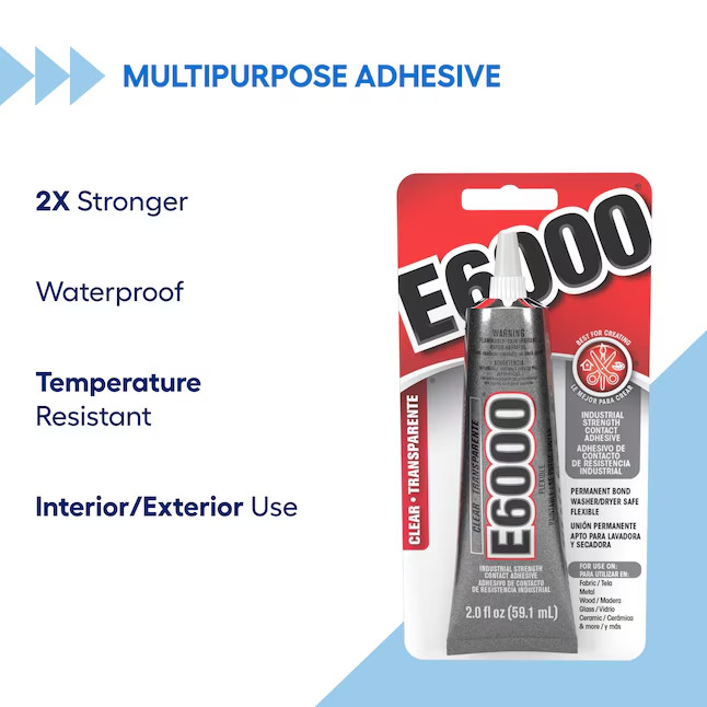 E6000 LIQUID BONDING 2 -fl oz Bonding Liquid Multipurpose Adhesive