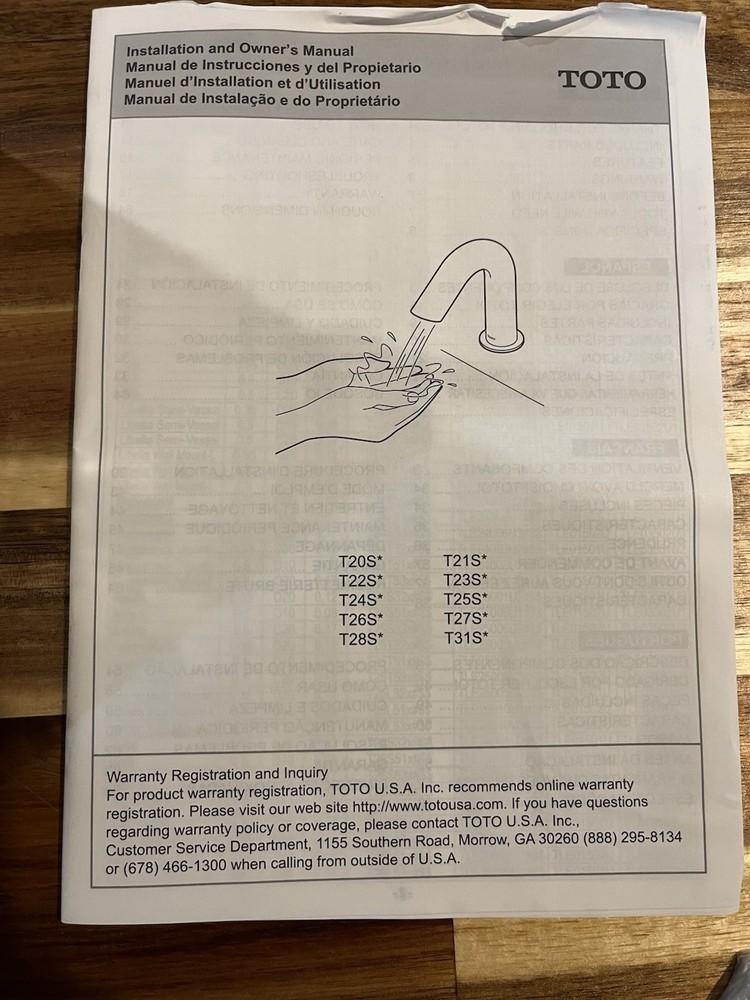 Toto Touch less Faucet Controller TLE01502U