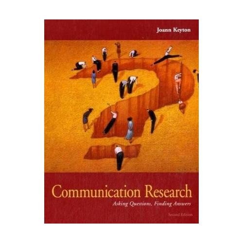 Communication Research by Joann Keyton