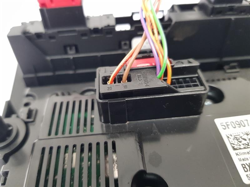 2019 SEAT LEON HEATER CONTROL PANEL ASSEMBLY 5F0907426AB