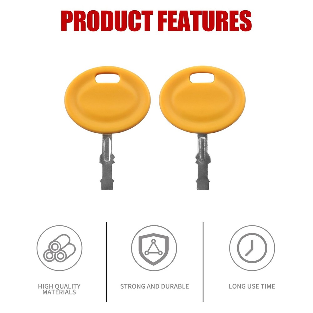 2 Pack Ignition Keys Replacement for Lawn Mower Cub Ca-det MTD Troy Bilt...