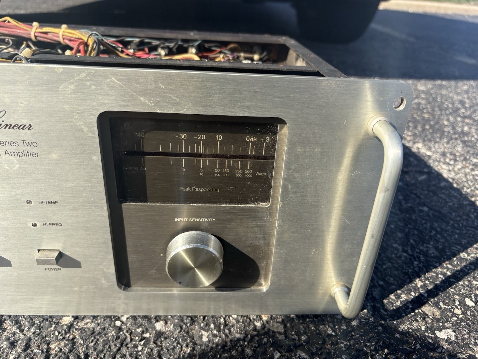 Phase Linear Model 500 Series Two Amplifier - As Is - For Restoration