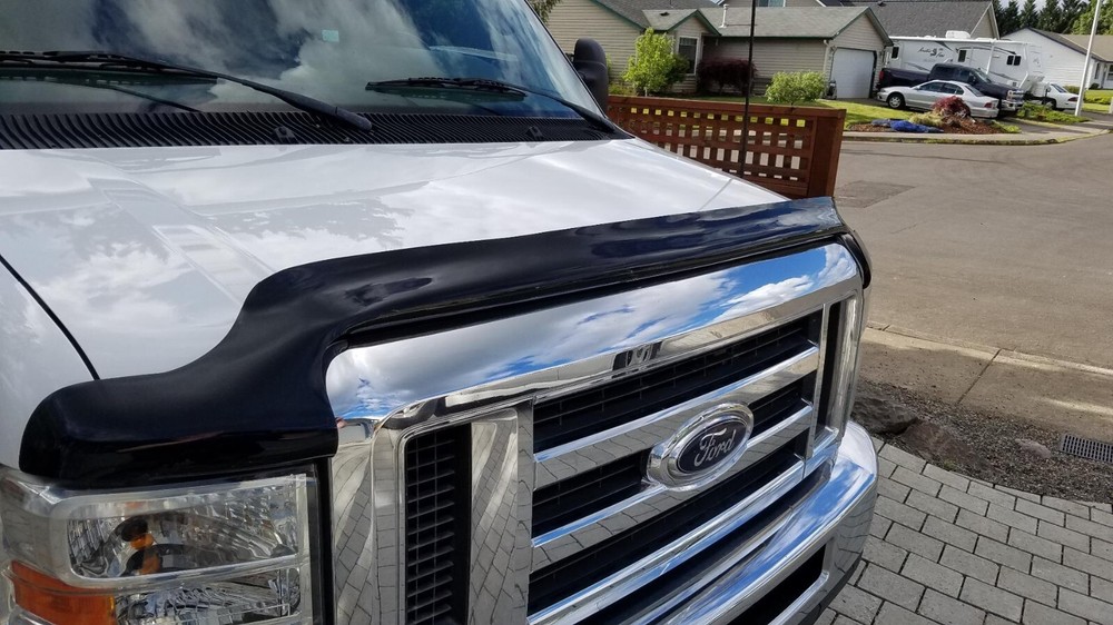 AVS BugFlector Hood Protector Bug Shield Deflector for 08-24 Ford E350 E450 E150