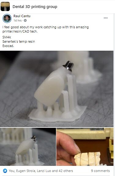 DLP SLA LCD 3d printer temporary teeth resin ..