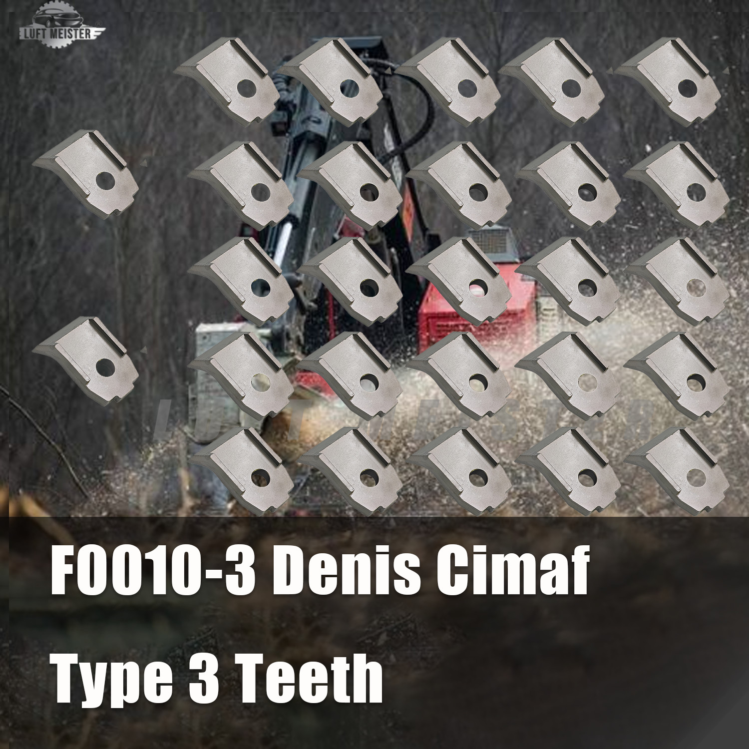 Brand New 27PC F0010-3 FOR Denis Cimaf Type 3 Teeth Replacement F00103 US STOCK