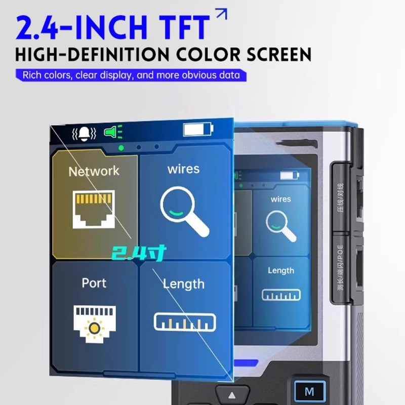 Efficient Multifunction Internet Analyzers Cable Testing Troubleshooting