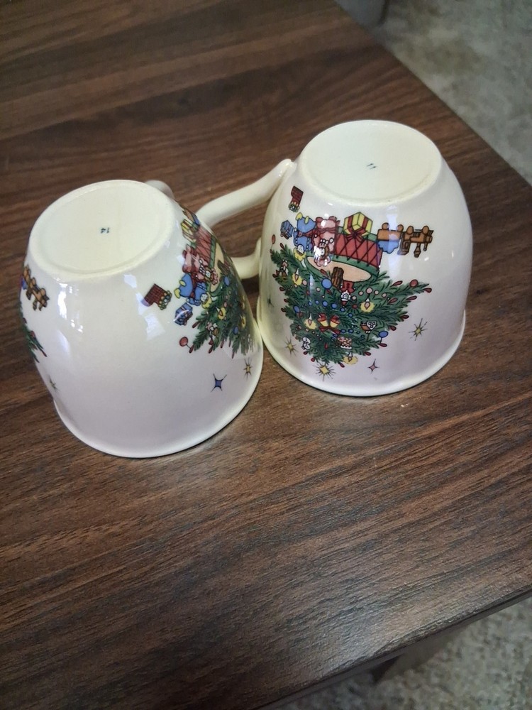 2 Nikko Miniature Coffee Cups