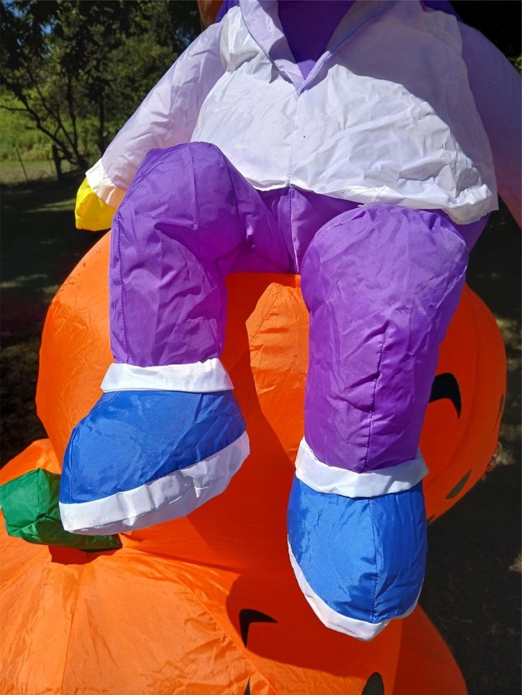 LARGE INFLATABLE BART SIMPSONS HALLOWEEN AIRBLOWN DISPLAY DECOR - WEAK MOTOR !!
