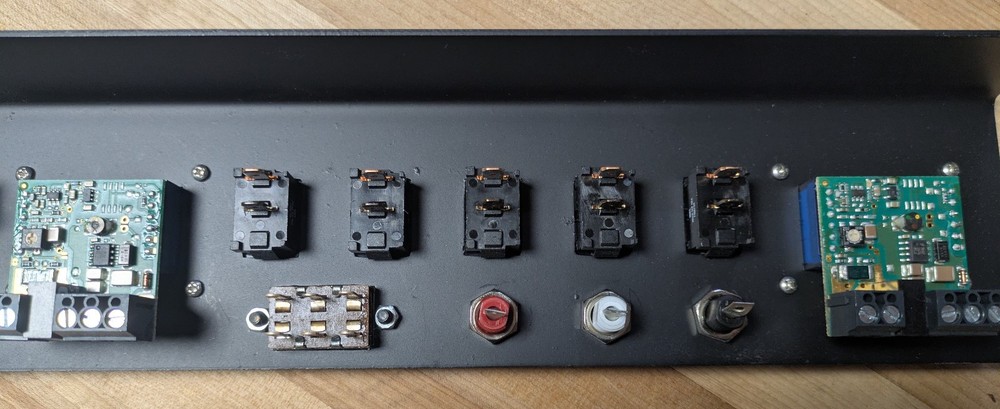 2 Custom Automotive Switch Test Panels - Replacement Dashboards, Never Used