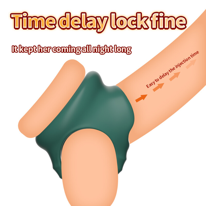 Reusable Penis-Enhancer-Extender-Ring Men Delayed Ejaculation Condom Chastity