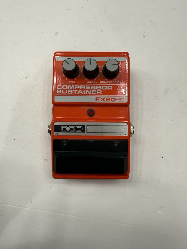 DOD Digitech FX80B Compressor Sustainer Vintage Guitar Effect Pedal *READ*