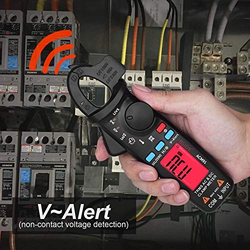 ACM91 Clamp Multimeter Digital AC DC Current Clamp Meter True RMS Auto Range