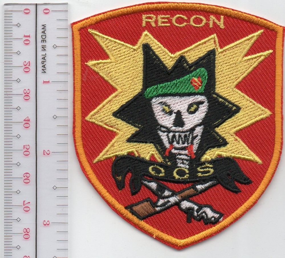 US Army Recon CCS Patch NO TARIFF