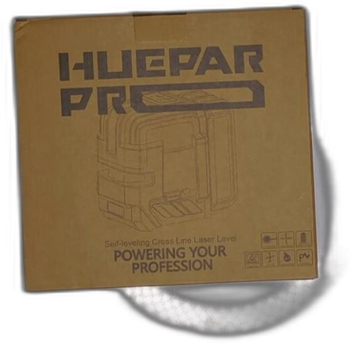 Huepar Pro Laser Level Rechargeable, Self Leveling Green Cross Line Laser Level
