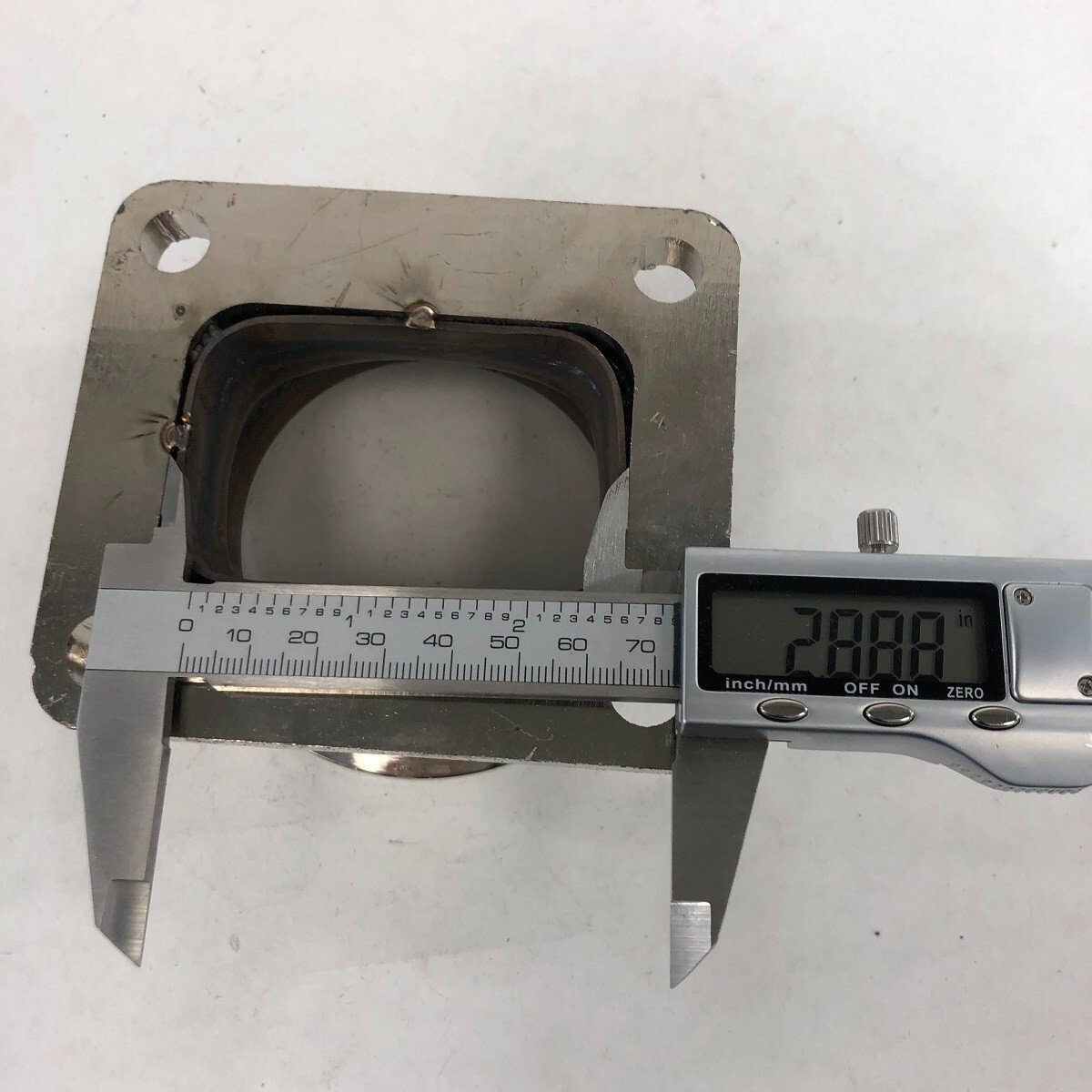 3" V-Band Flange to T4 -4 Bolt Turbo Charger Flange Conversion Adapter