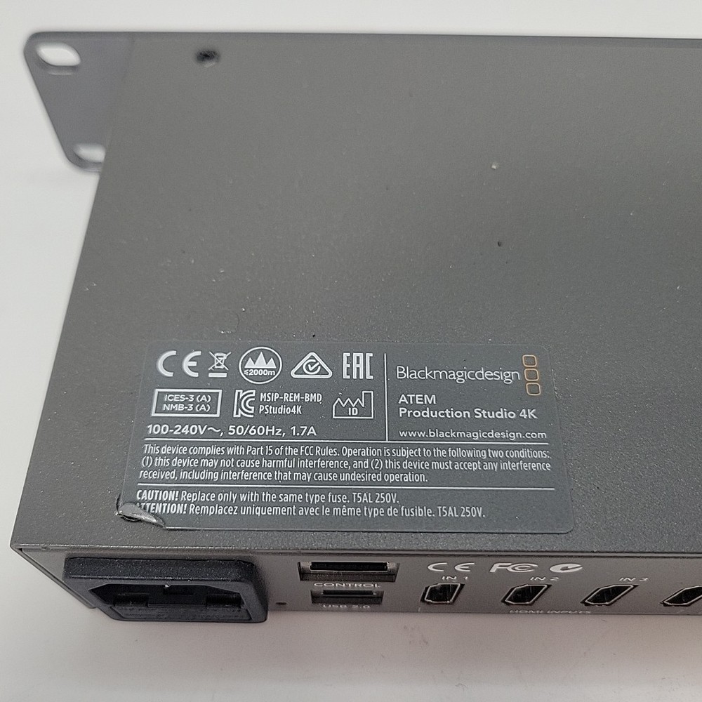 Blackmagic Design Production Studio 4K