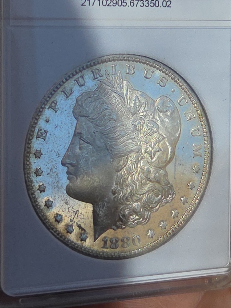 1880-S Morgan Silver Dollar "Nice Coin" #579