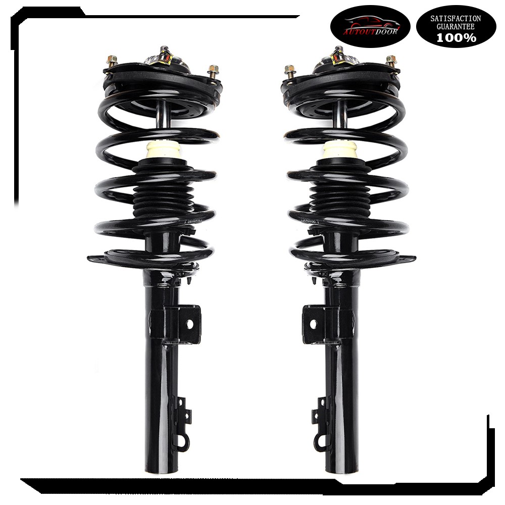 For 1996-2007 Ford Taurus Set (2) Front Complete Struts w/ Coil Spring Assembly
