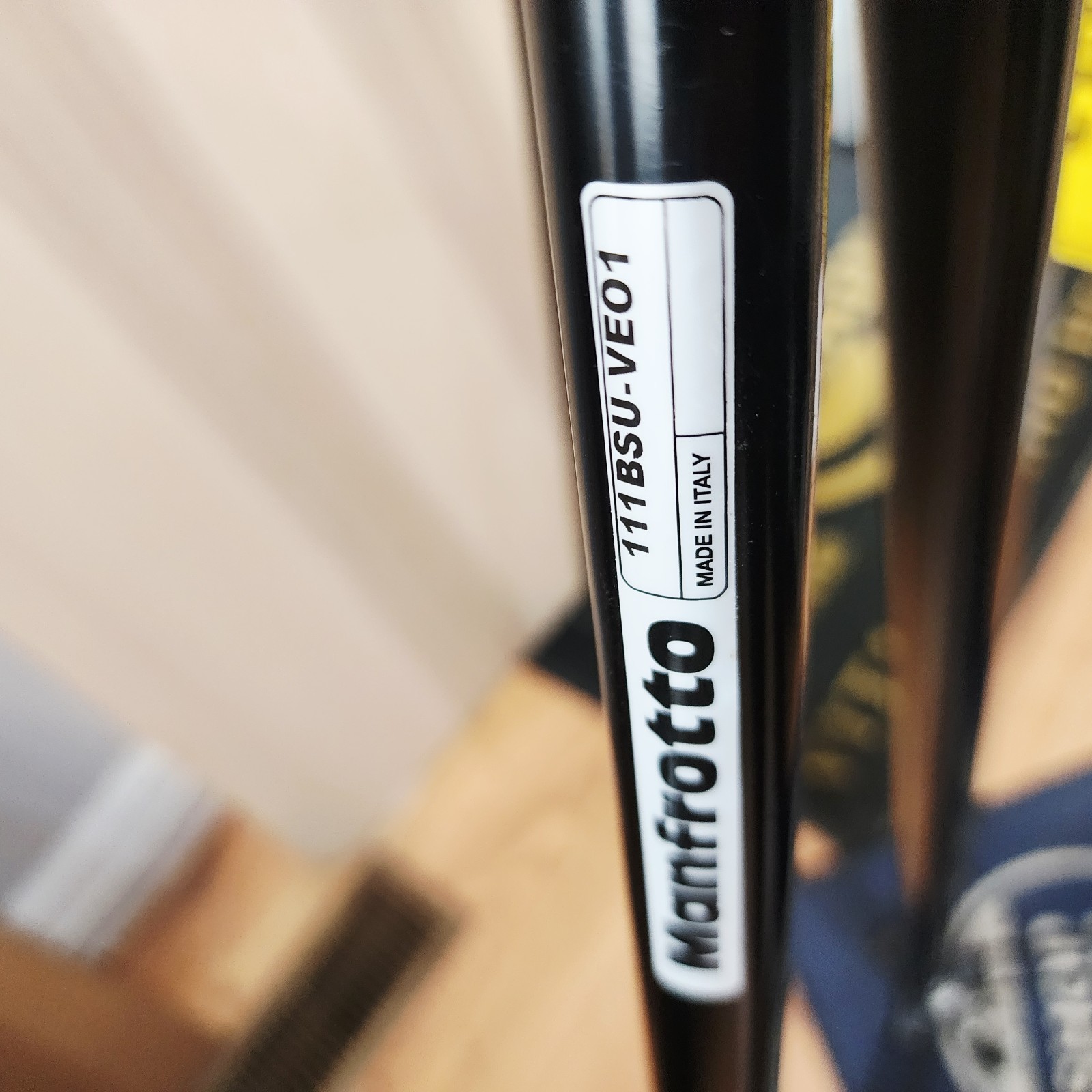 Manfrotto 111BSU-VEO1 Cine Stand Tall Steel VEO Tripod - *Local Pickup - *READ