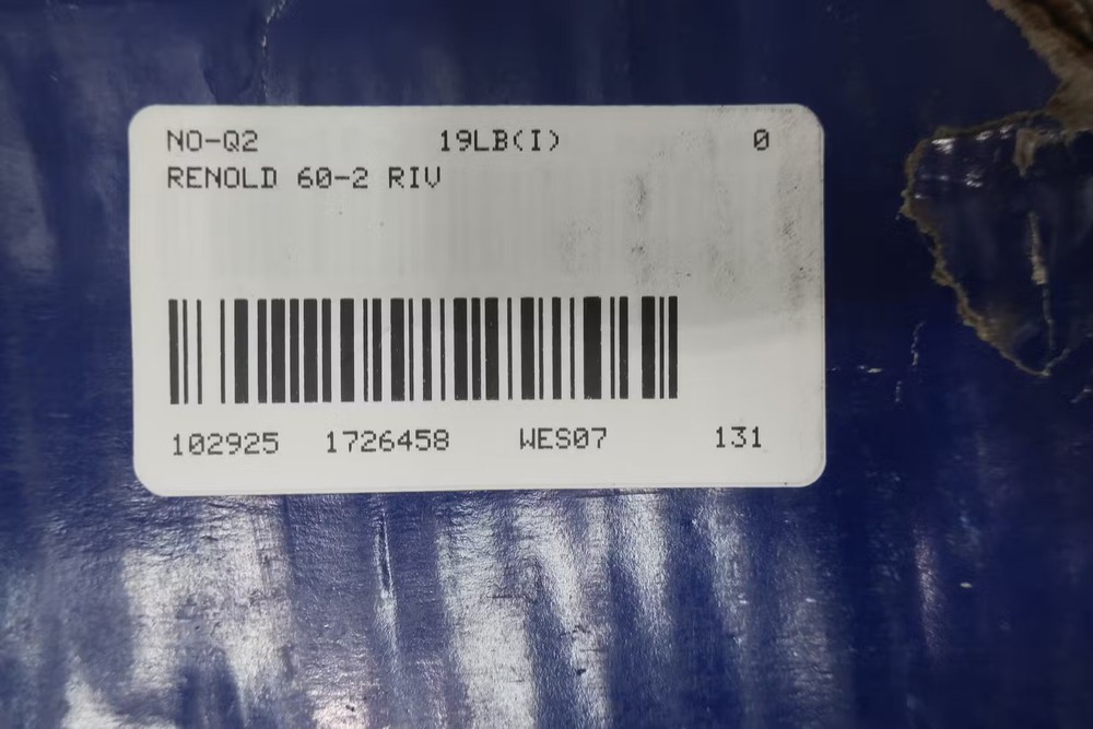 Renold 60-2RB Double Roller Chain 10ft