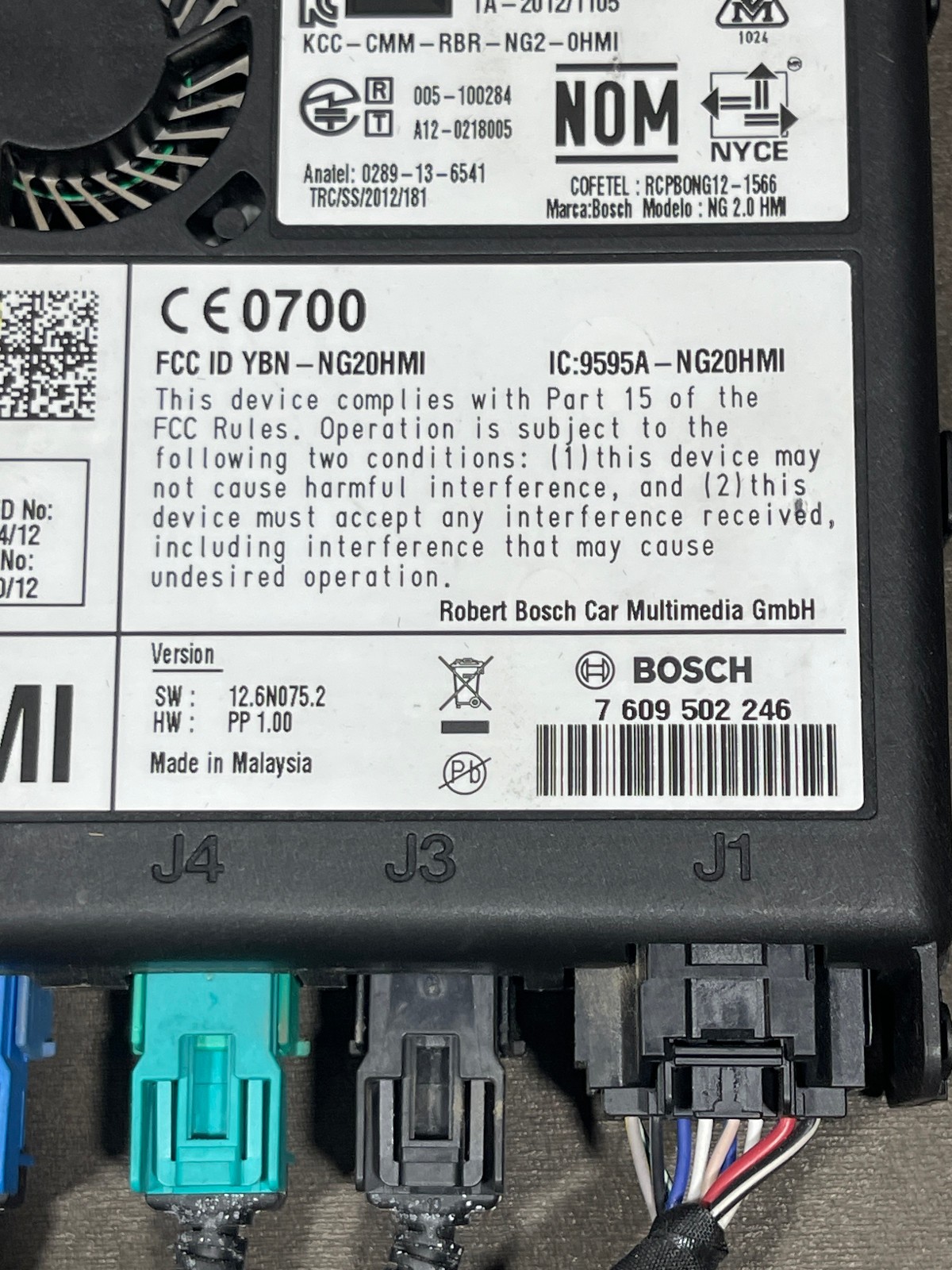 2014 Cadillac XTS OEM HMI 23141832 Human Machine Interface Module