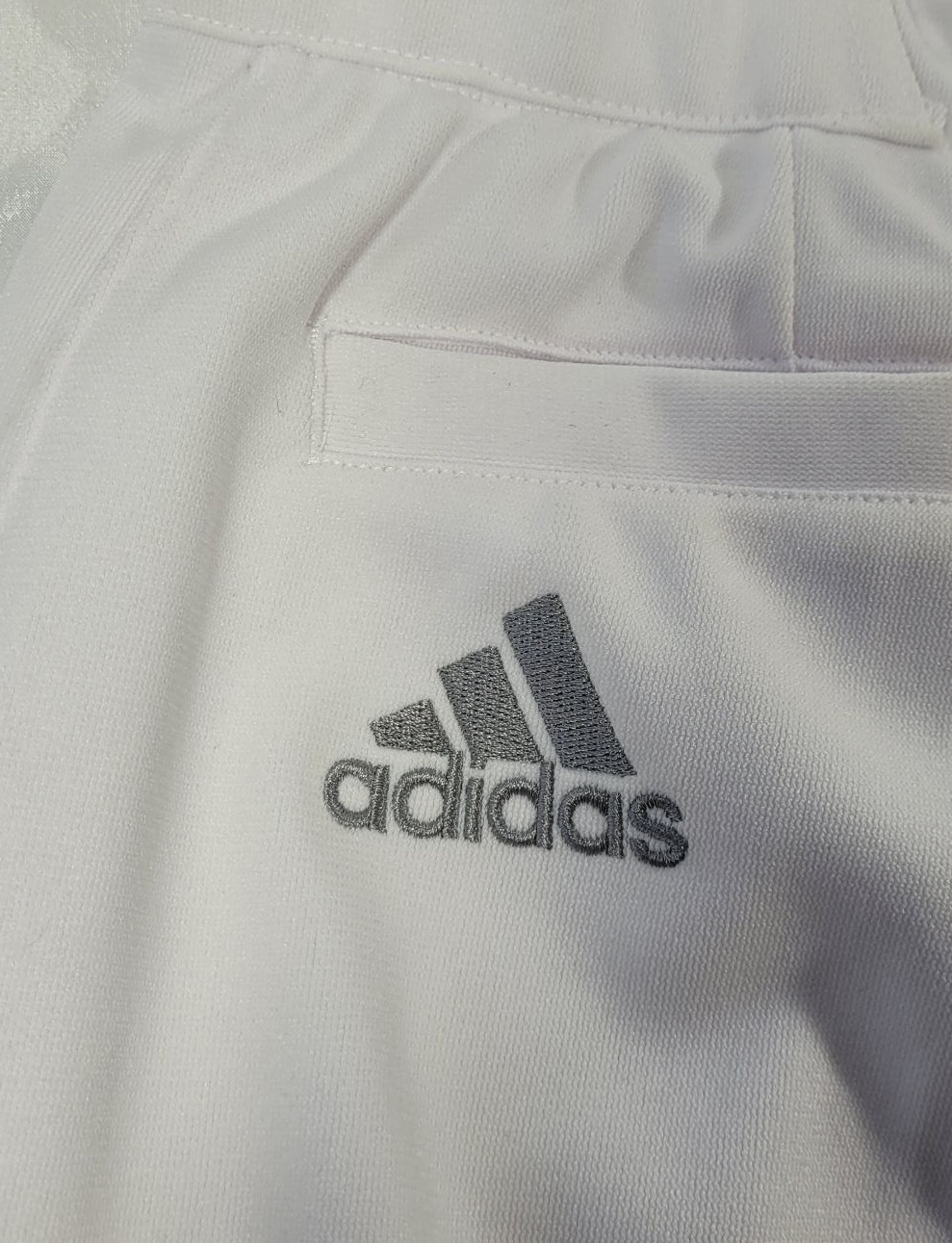 Adidas Climalite Men's Full Length Straight Leg Baseball Pants - White - Large