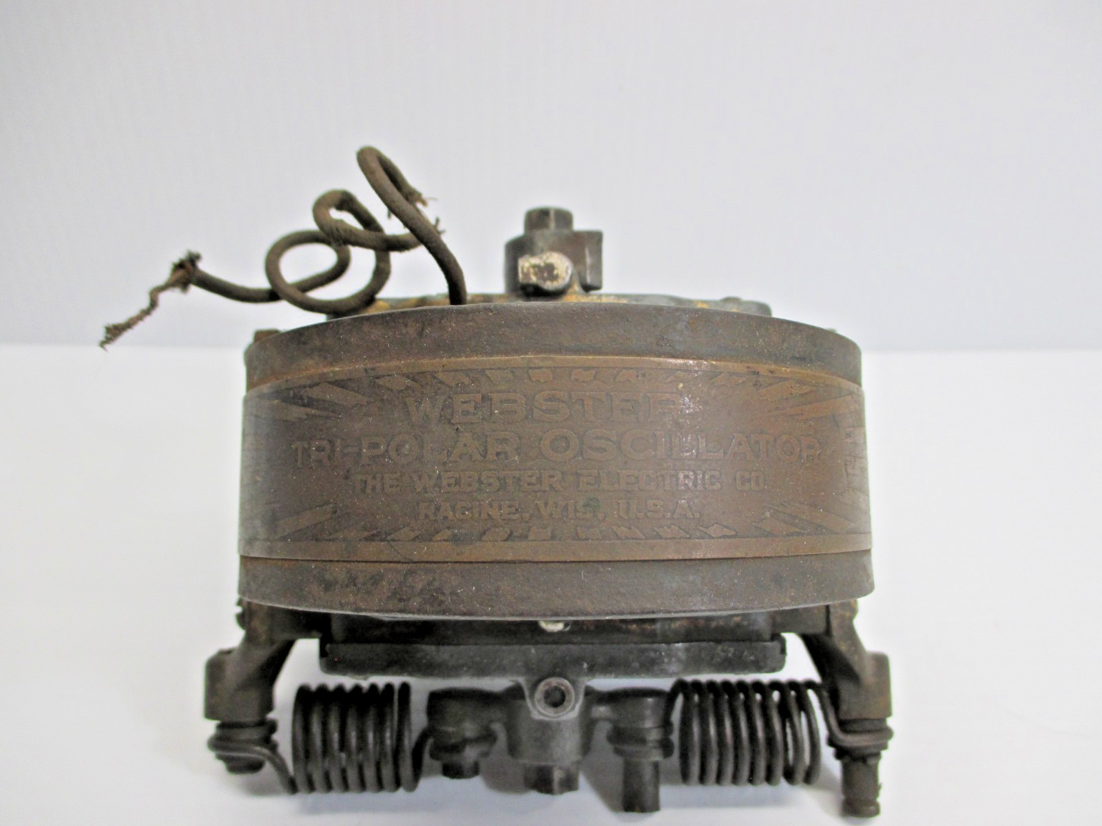 HOT WEBSTER K LOW TENSION MAGNETO POT METAL 2 BAR HIT MISS GAS ENGINE SN 530797