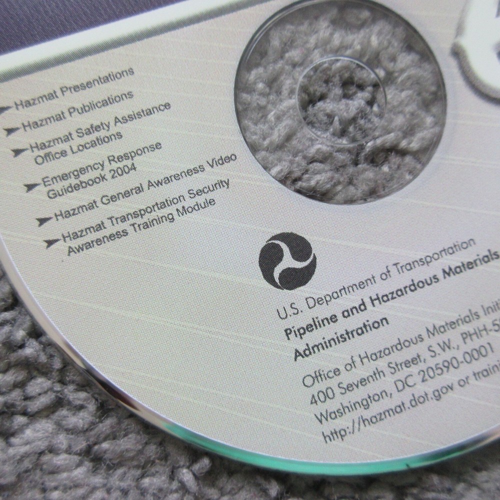 HAZMAT DIGIPAK 6.0 DOT SAMPLING TRAINING.i2 CD ROM