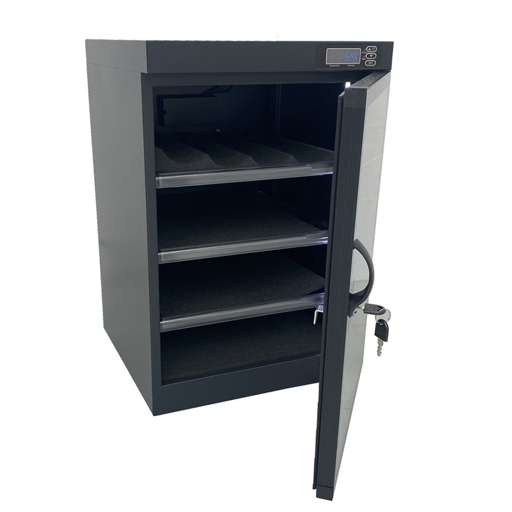 80L Automatic Digital Camera Dehumidify Storage 4 Layer Dehumidify Dry Cabinet
