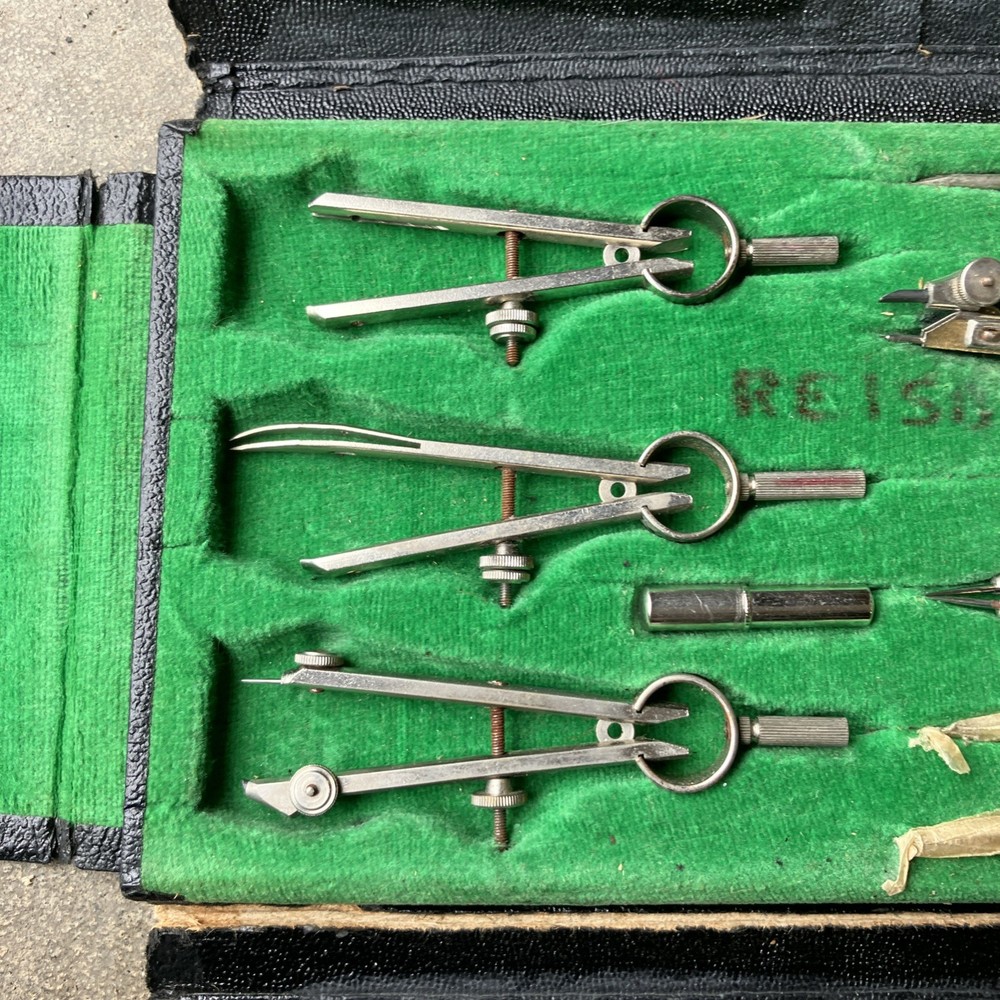 VTG Drafting Tools Made in Germany #1816 Antique Drafting Tool Set B2
