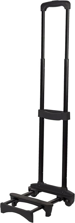 Telescoping 2 Section Trolley - Wide & Long Lasting Smooth Rolling Wheels