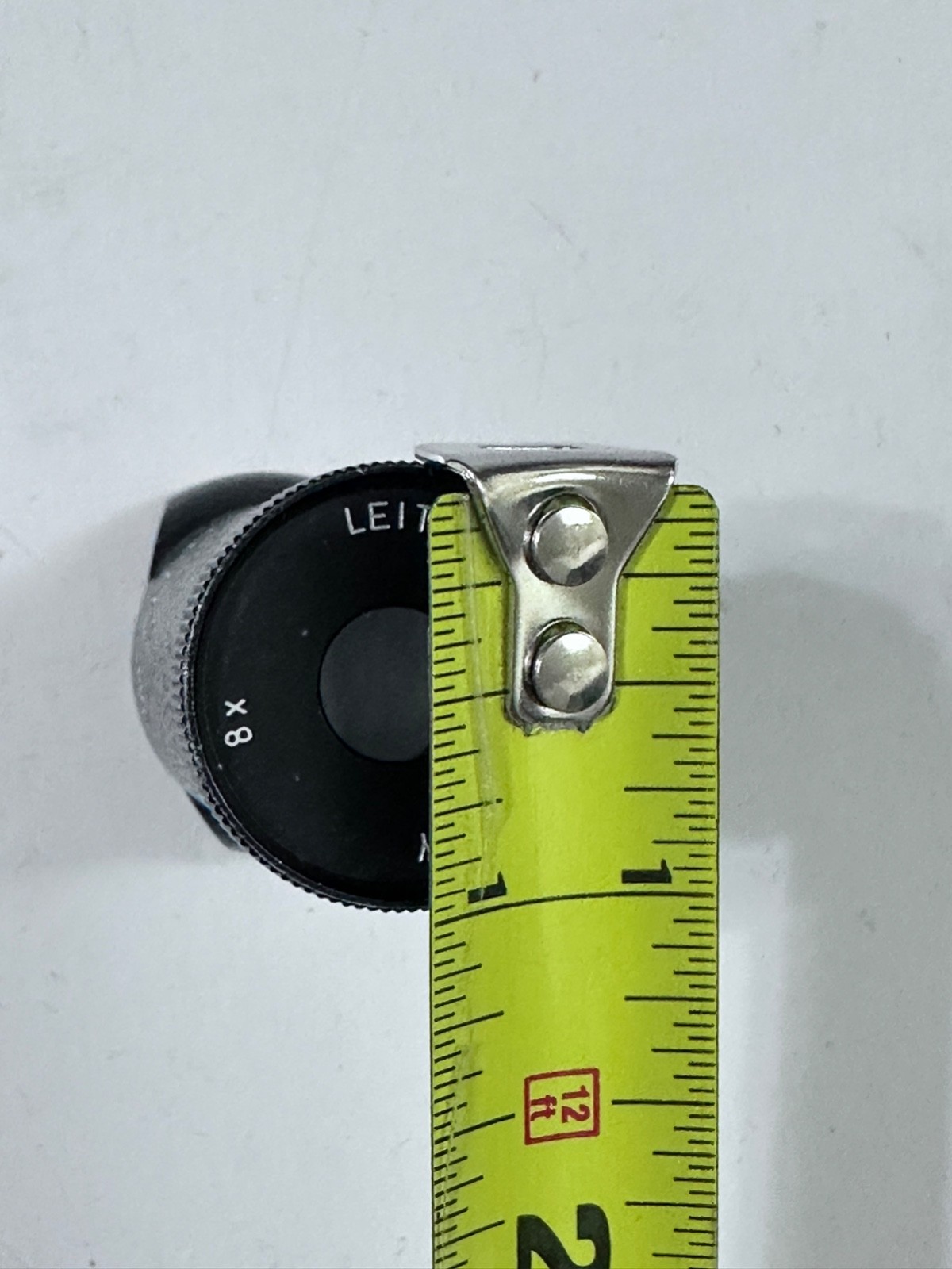 LEITZ WETZLAR Germany 8x Loupe Scale Measuring Magnifying Glass