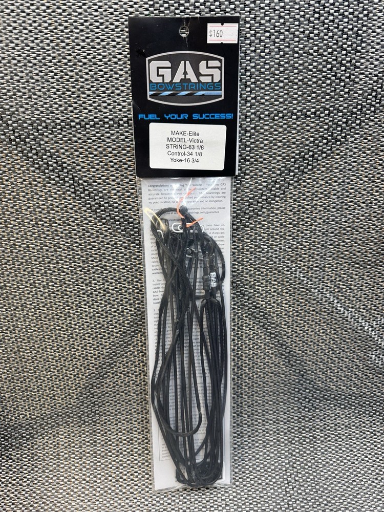 Gas Bowstrings High Octane Strings and Cables For  Elite Victra Compound Bow