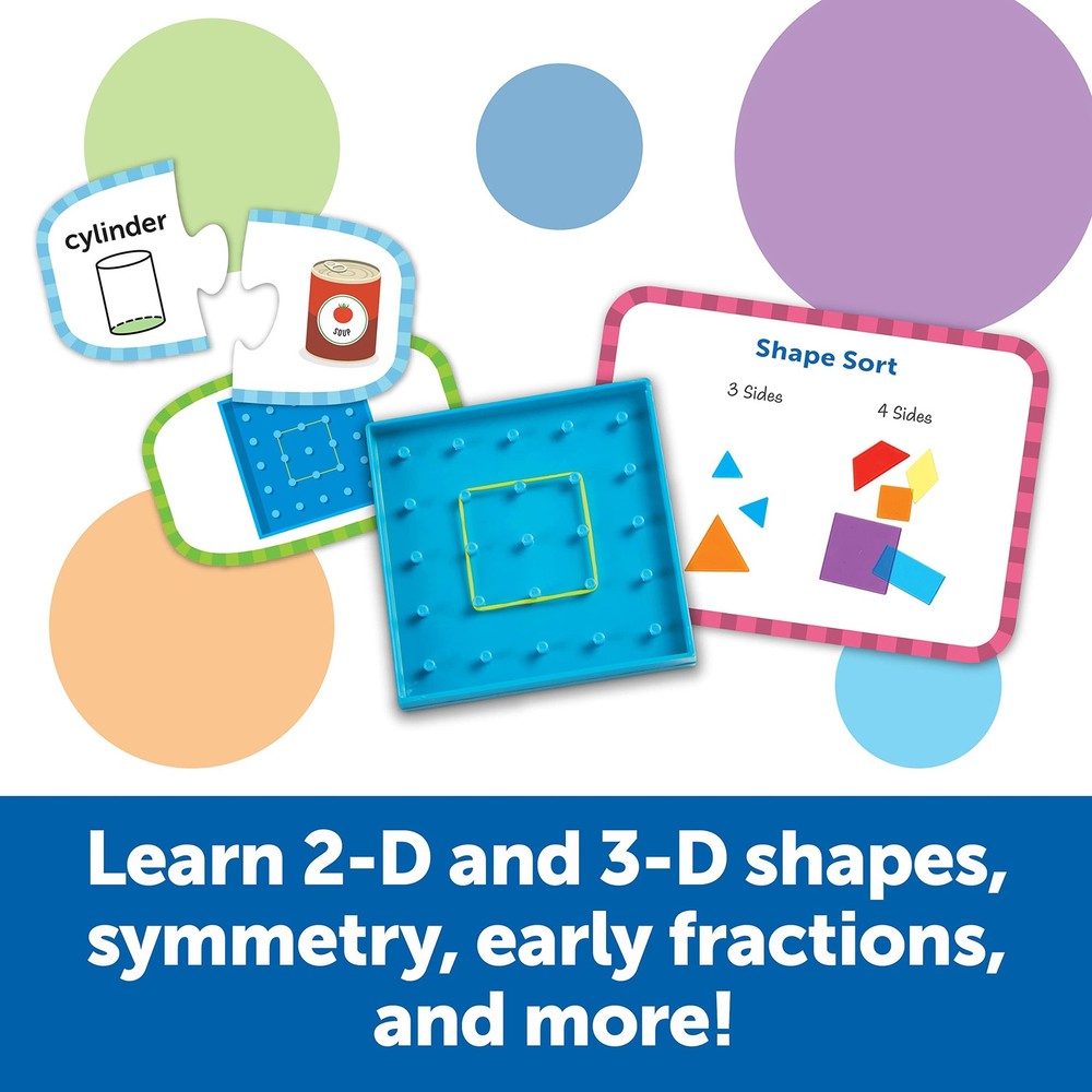 Skill Builders 1St Grade Geometry Activity Set Hands On Learning For Kids