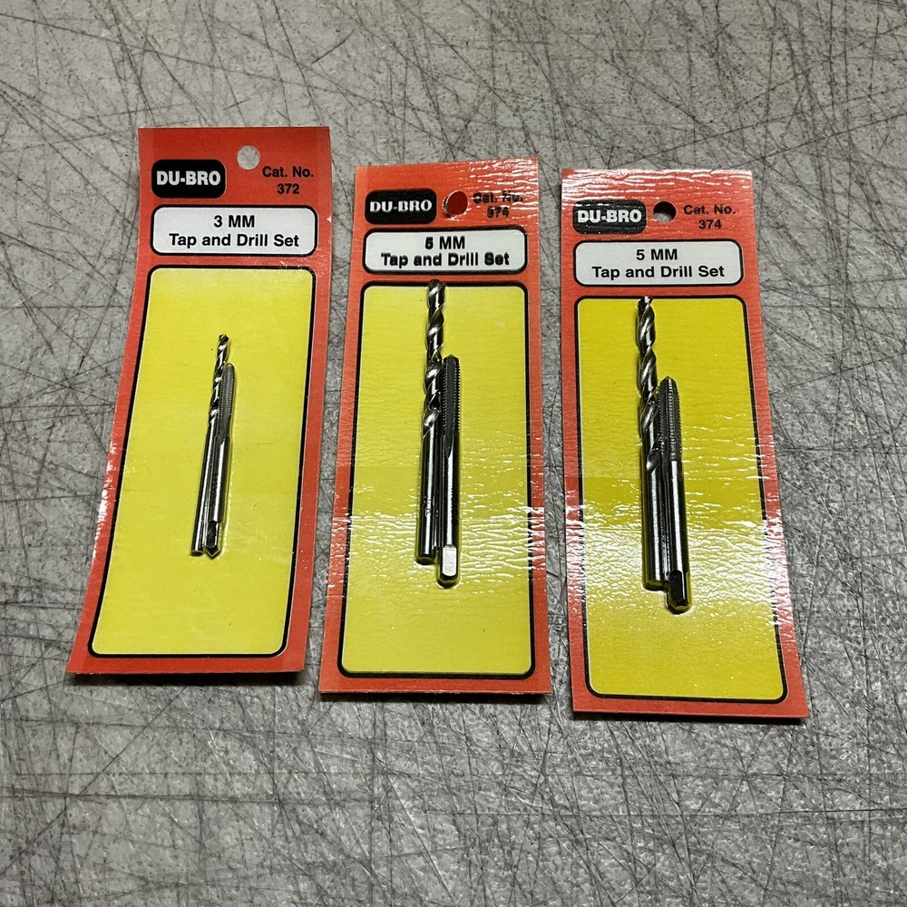 Du-Bro Drill And Tap Sets/3 (NIB)