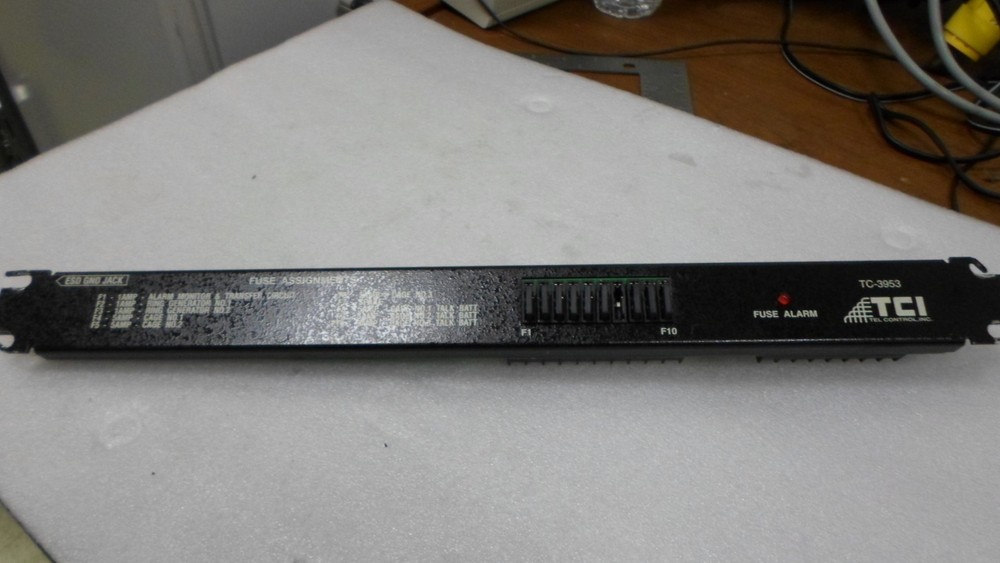 TCI TC-3953 FUSE ASSIGNMENTS MODULE