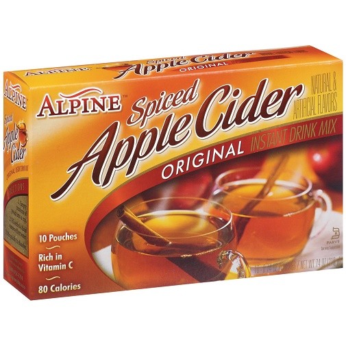 Alpine Spiced Apple Cider Instant Drink Mix 6 Pack