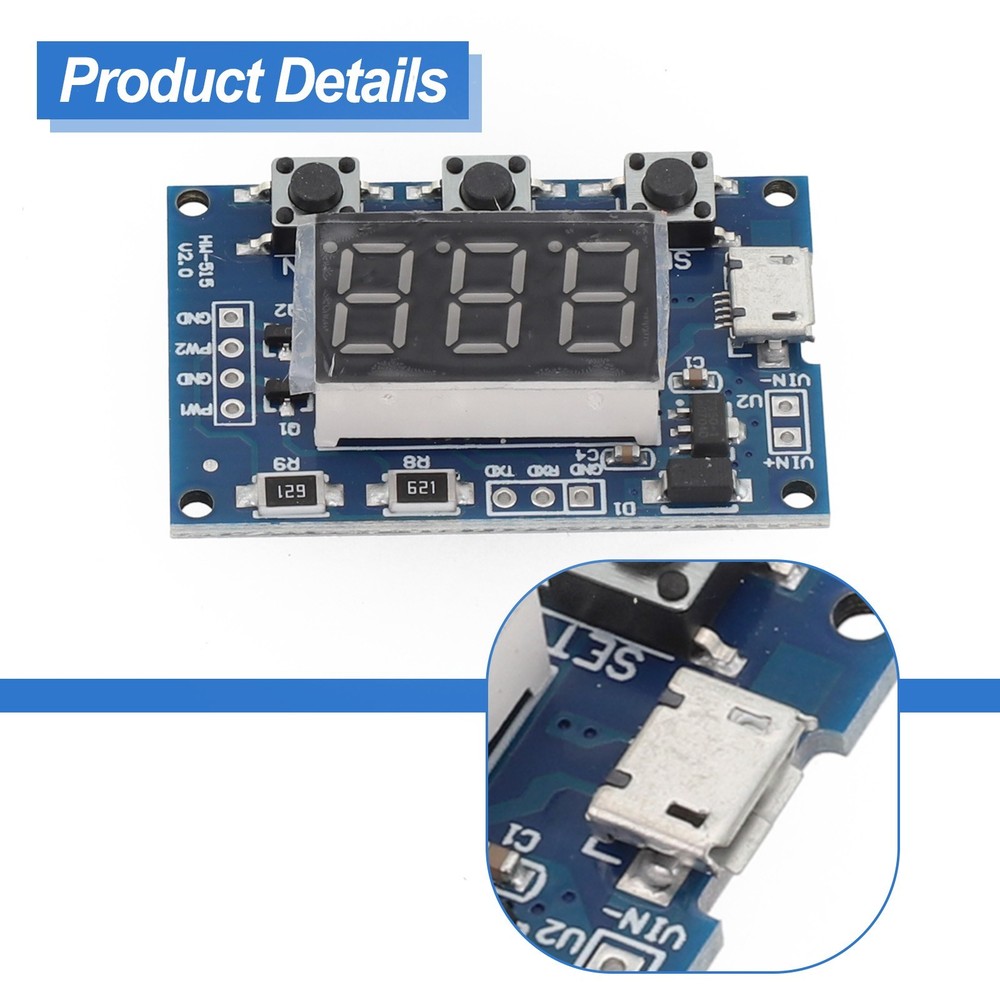 Reliable Square Wave Generator Module with Wide Operating Temperature Range