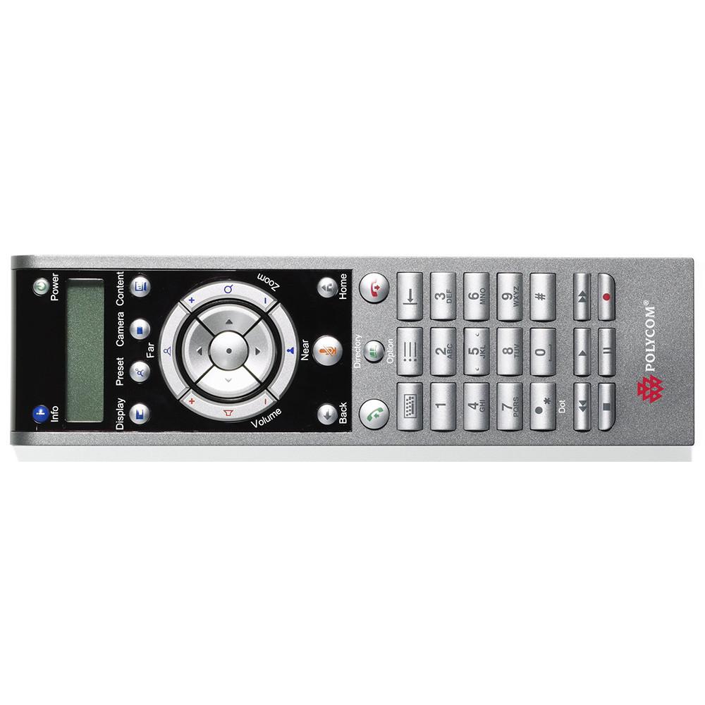 Polycom HDX Remote Control - HDX Series 2201-52556-001 Missing Some Pixels
