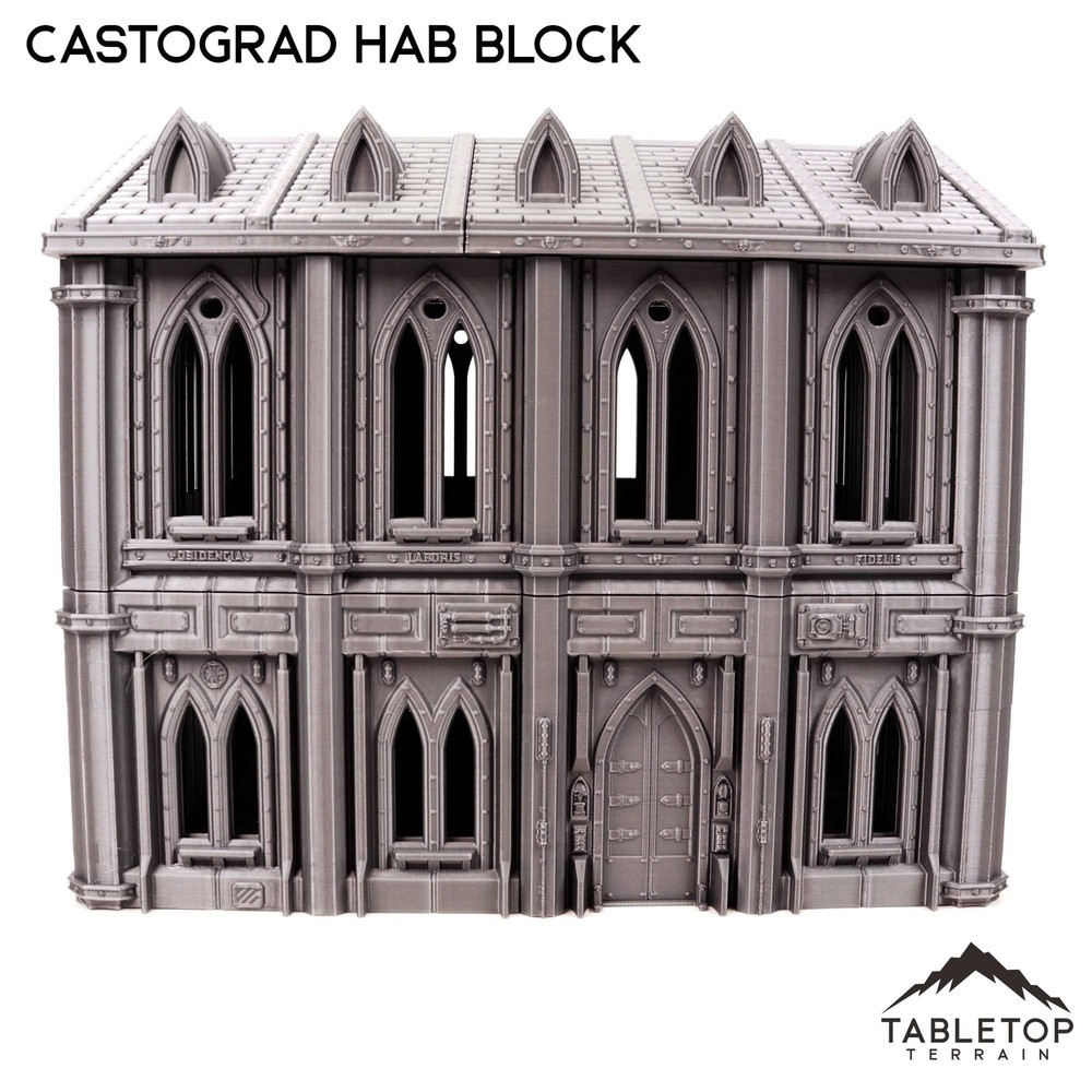 Castograd Hab Block - Grimdark Gothic Wargaming Tabletop