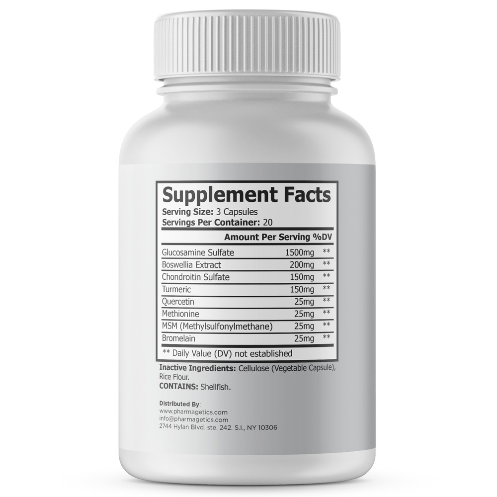 Flexnol Advanced Joint Support 10 Bottles 600 Capsules
