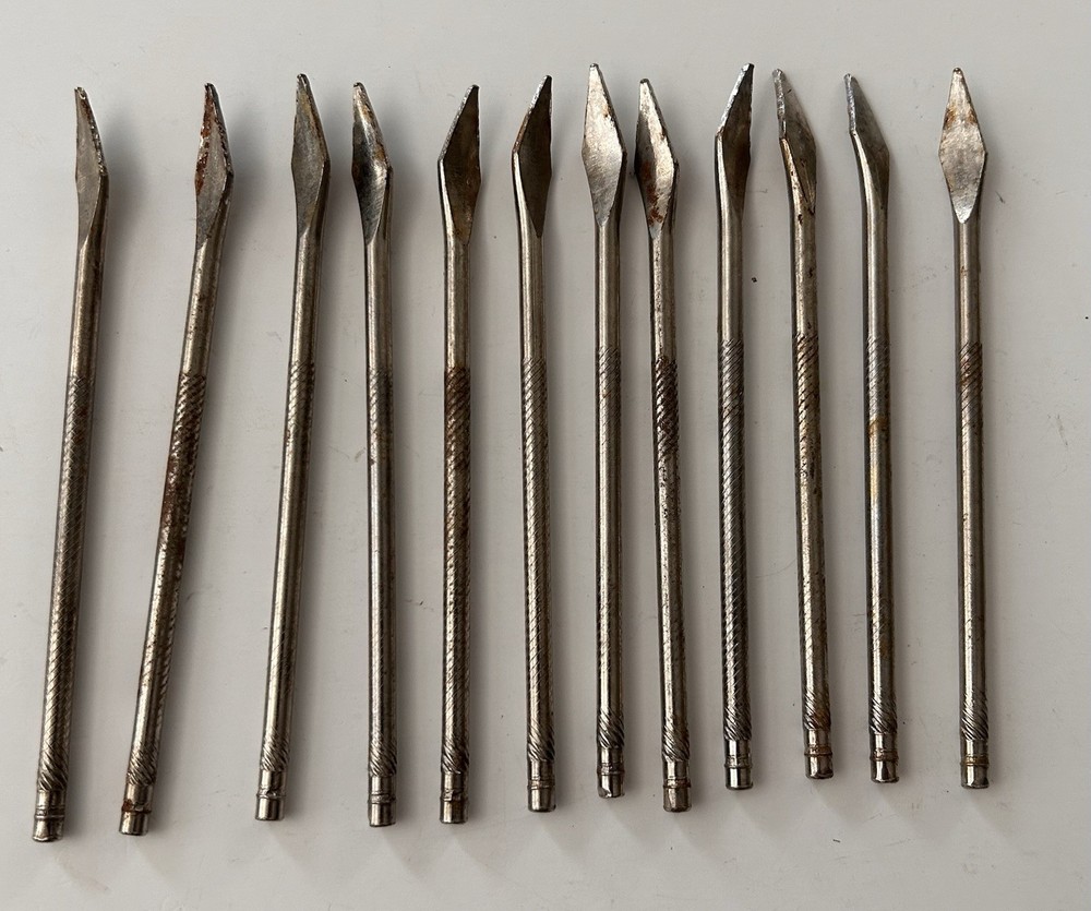 Vintage Nut Cracker And Nut Pick Set