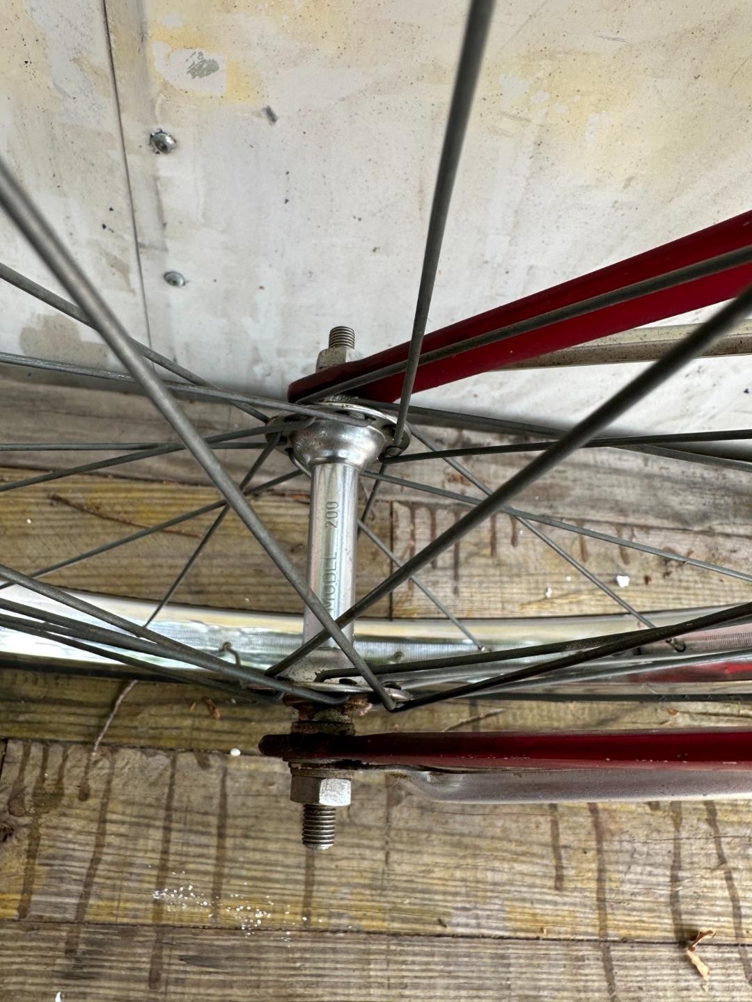 1972 Schwinn Lil 'Chik Bicycle Bendix Coaster Brake S7 20" Burgundy