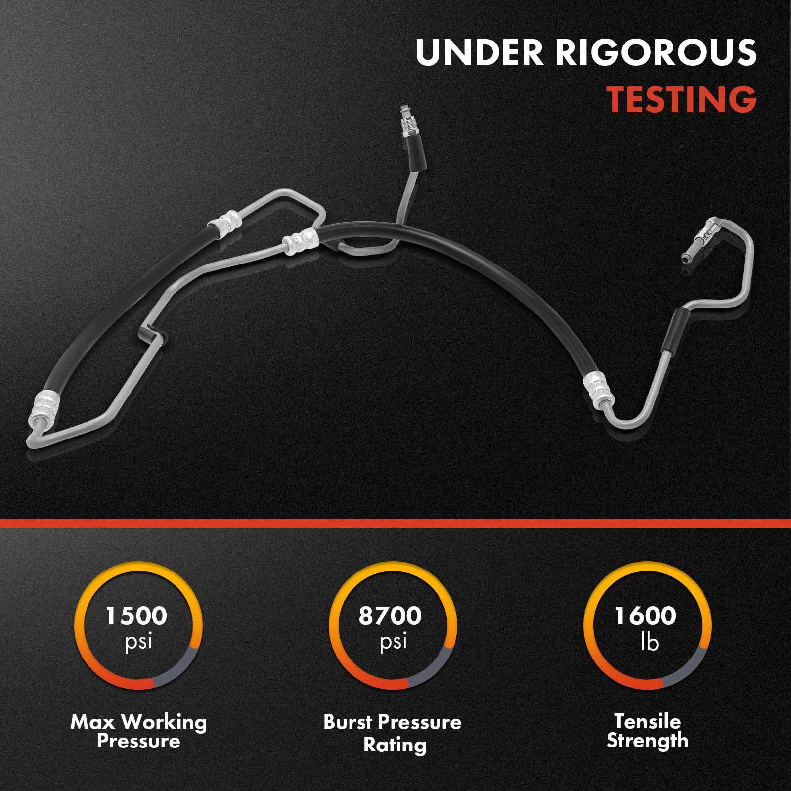 1x Power Steering Pressure Line Hose Assembly for Jeep Grand Cherokee 2005-2010