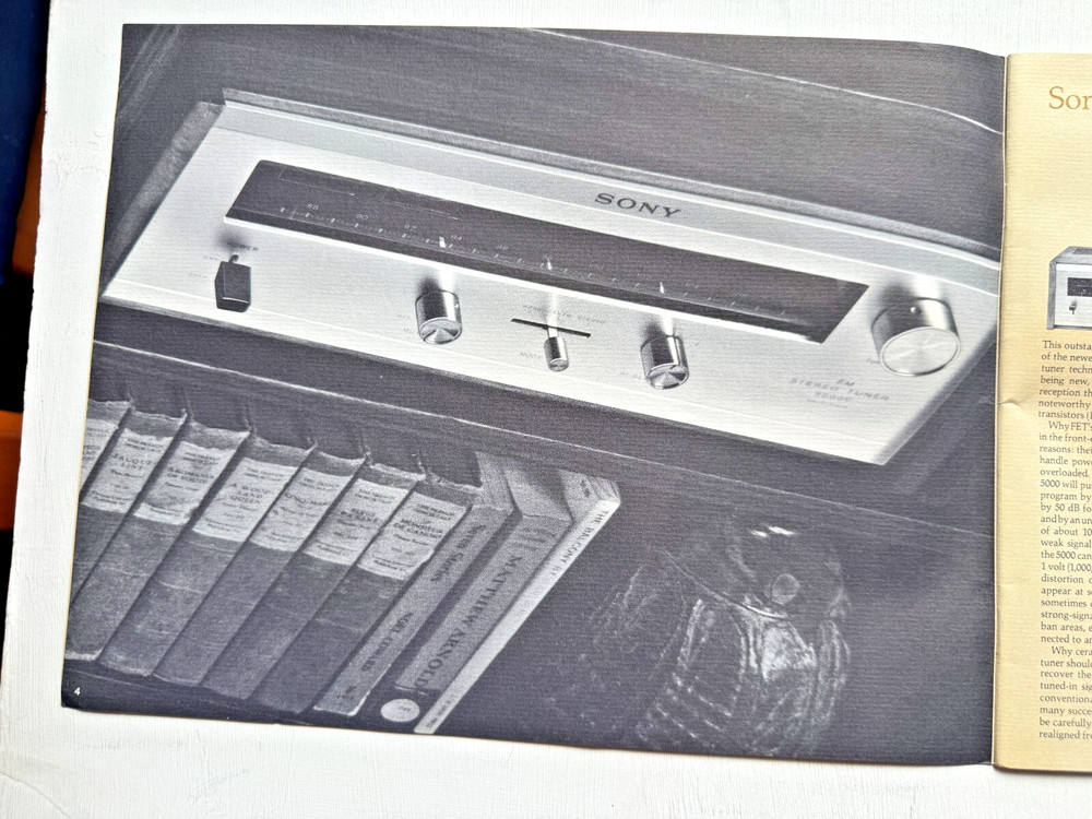 1968 Sony Stereo High Fidelity Components Catalog