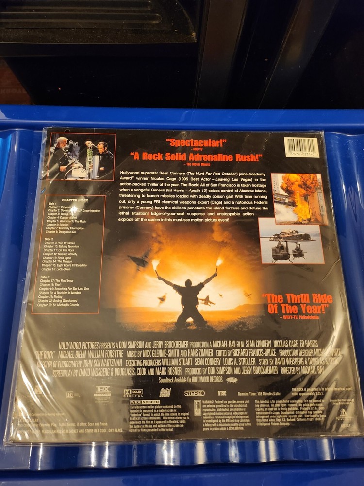 The Rock Laserdisc