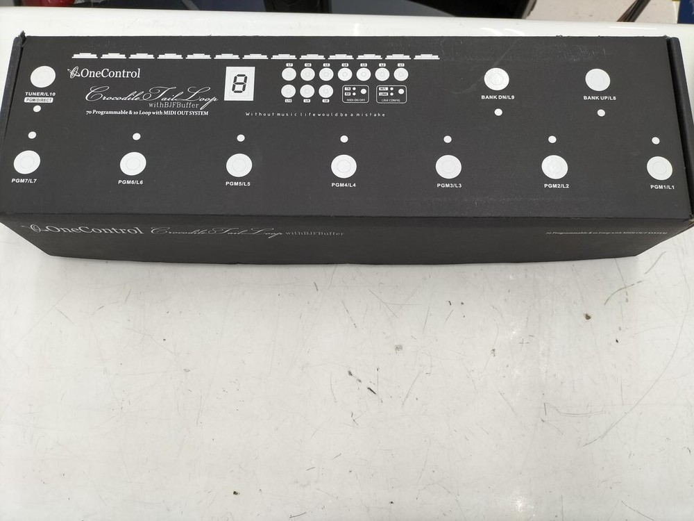 One Control Crocodile Tail Loop OC10 Programmable Switcher Used Japan