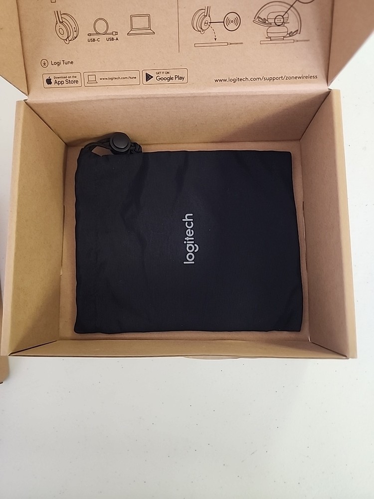 Logitech Zone Wireless Certified for Microsoft Teams Bluetooth Headset, Graphite